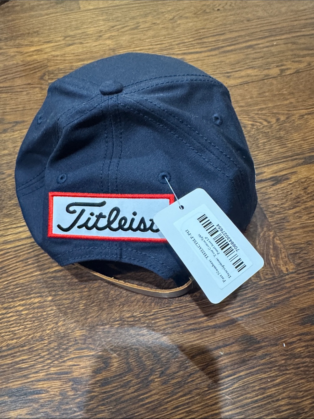 Titleist Navy Kids Snapback Cap with White Script Logo - Picture 4 of 4